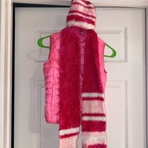 Girls Sleeveless Puffer Vest